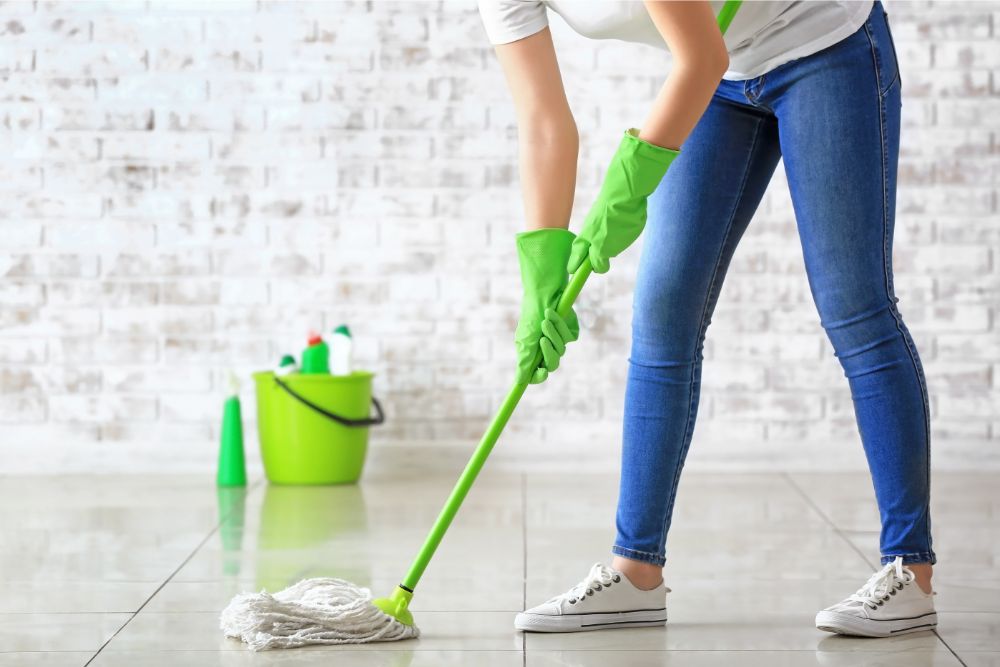 Tile floor cleaning | The FloorWorks | Bethlehem, NH